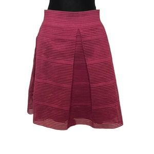 Torrid (1) Magenta Pleated Skirt